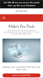 Mobile Screenshot of mikesprotech.com